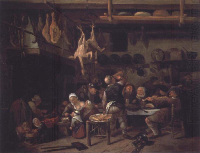 The Fat Kitchen, Jan Steen